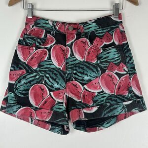 American Apparel Watermelon Print Women's Shorts Size 28/29